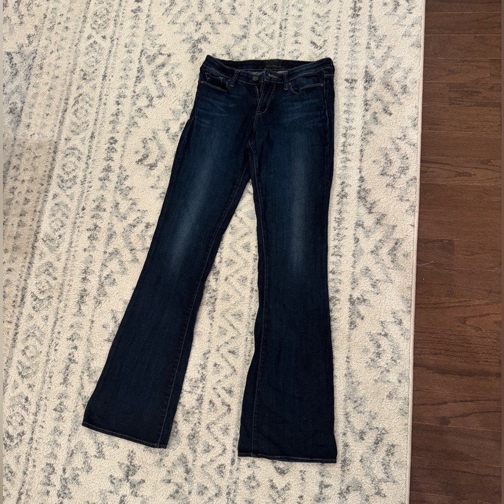 Denimocracy Bootleg dark blue wash jeans

Low rise